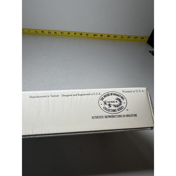 The House of Miniatures Kit 40006 Hepplewhite 3 pc Dining Room Table NEW SEALED - Picture 9 of 9